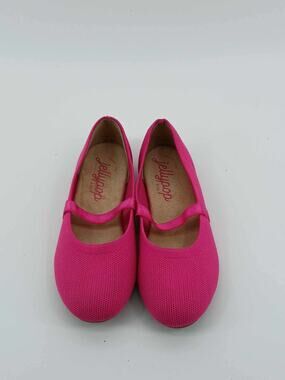 Knit fabric Mary Jane ballet flats, Jellypop, Girls size 9